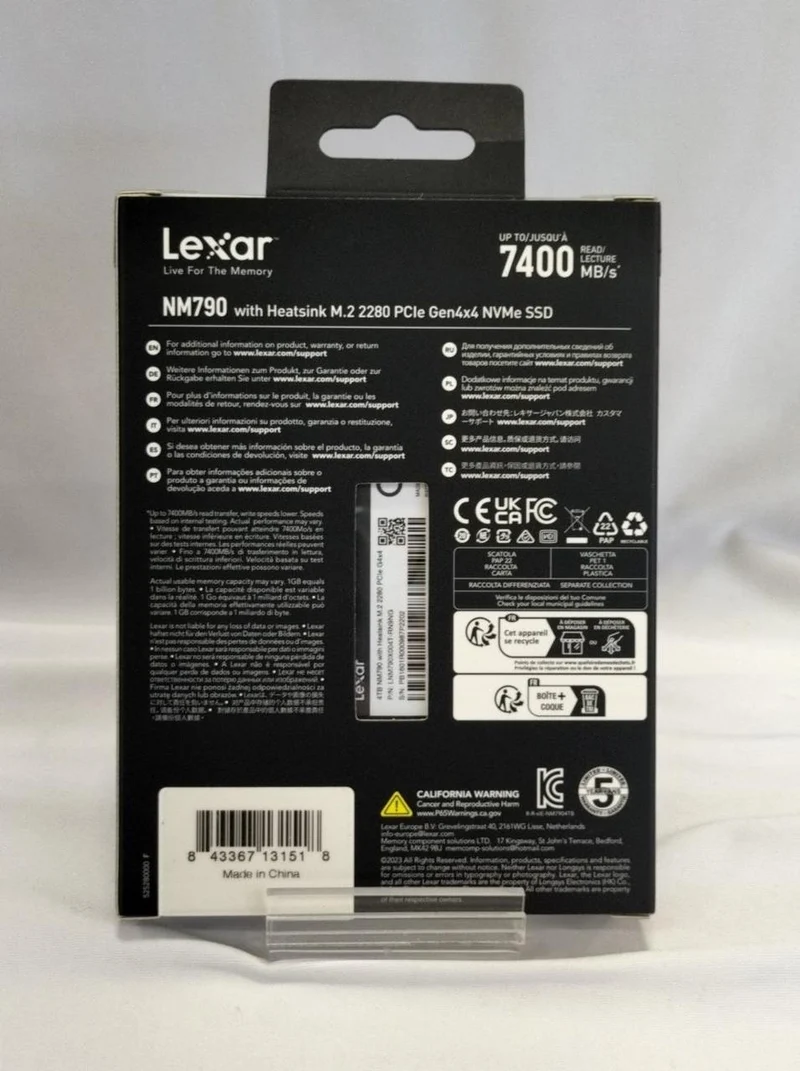 SSD LEXAR LNM790X004T-RN9NG