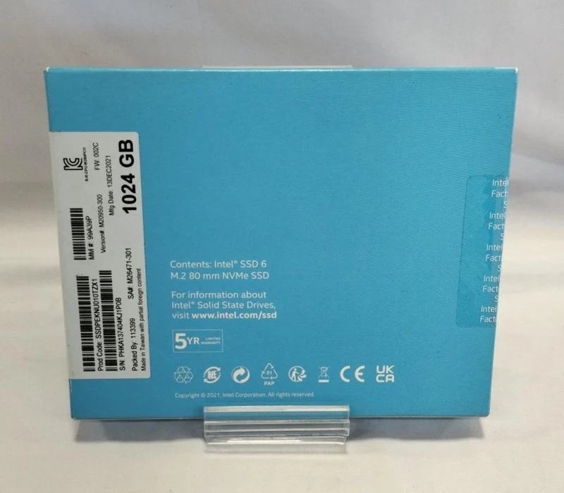 SSD Intel M.2 SSDPEKNU010TZX1