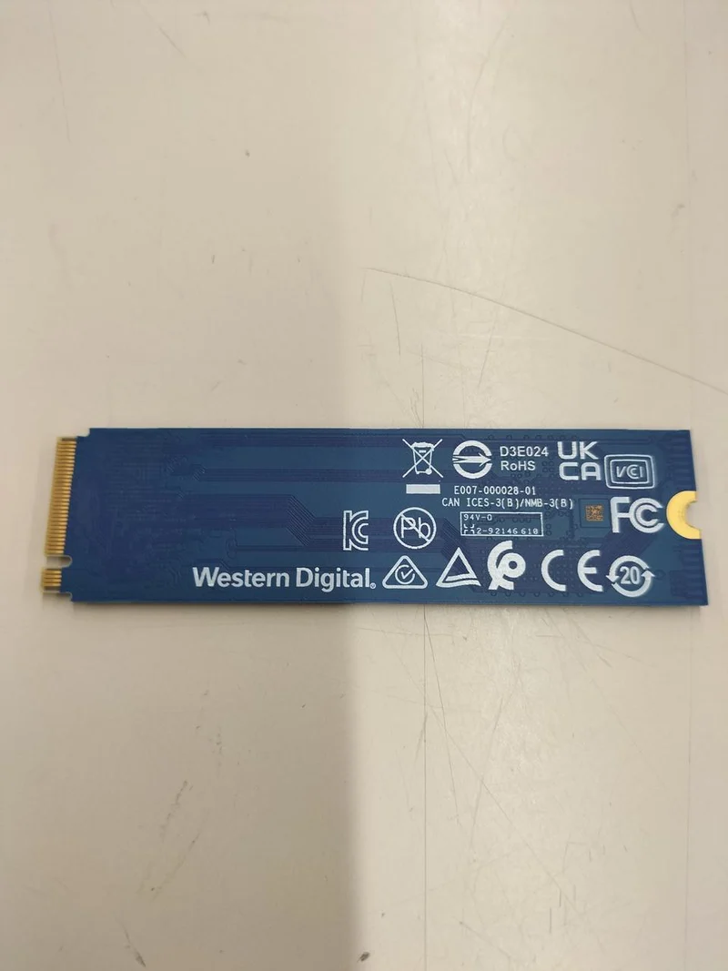 WESTERN DIGITAL NVME 250 Go WDS250G3B0C