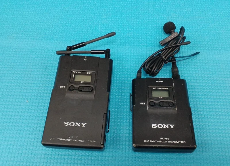 Système de microphone sans fil SONY UTX-B2 / URX-P2