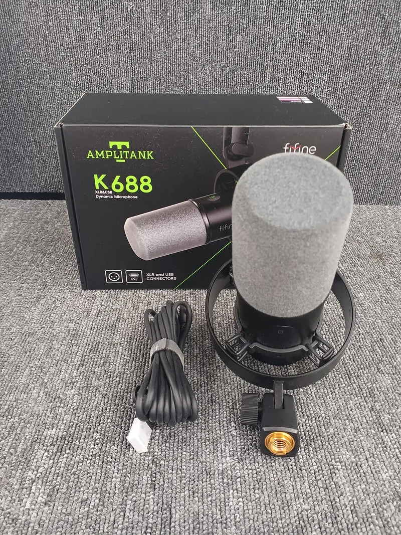 Microphone dynamique FIFINE K688