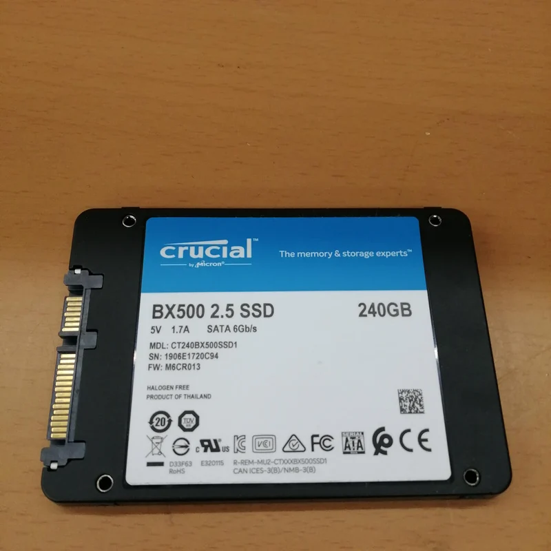SSD SATA ARUCIAL (240 Go) SSD BX500 2.5