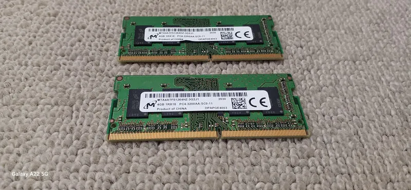 Mémoire pour ordinateur portable MICRON MTA4ATF51264H2-3G2T1