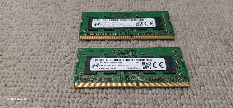 Mémoire pour ordinateur portable MICRON MTA4ATF51264HZ-2G6E1