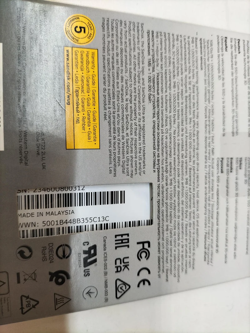 SSD SANDISK SDSSDH3-500G-G26