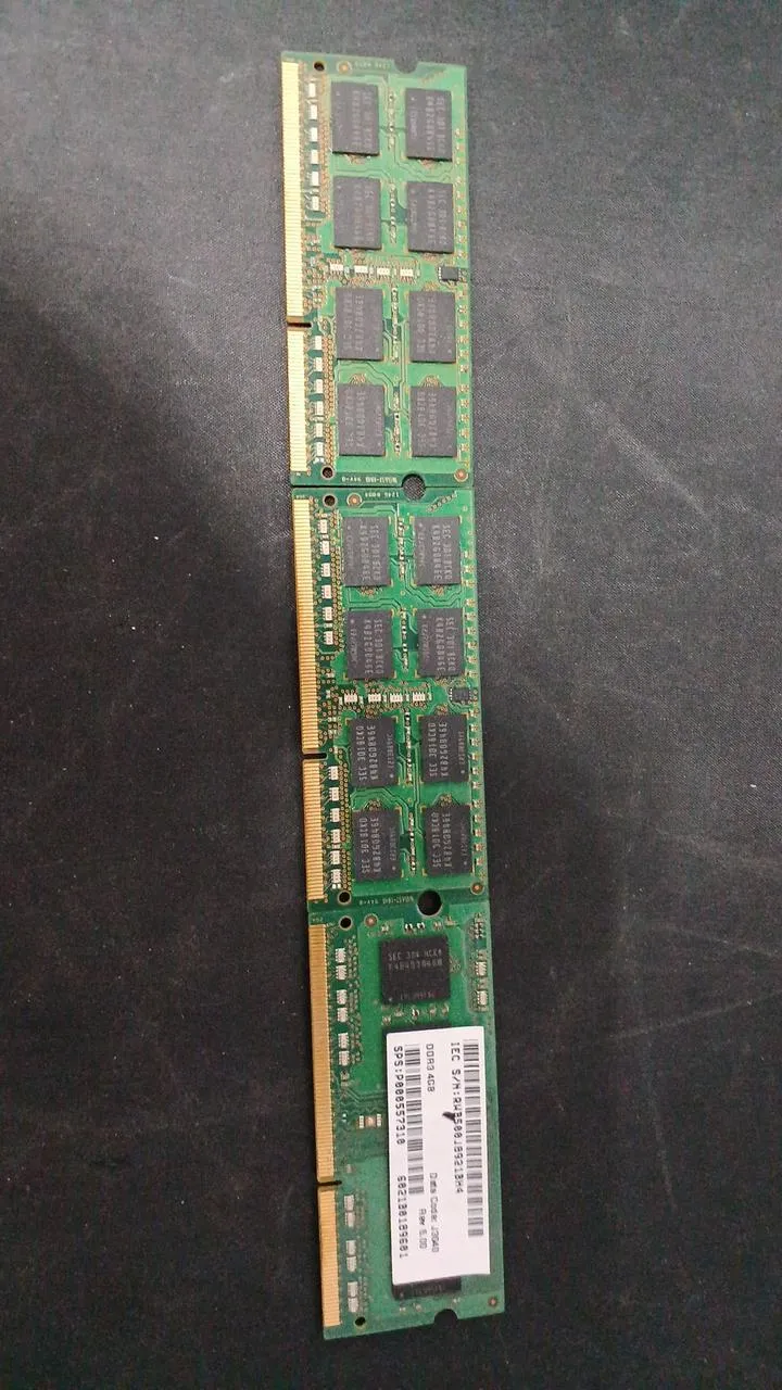Mémoire pour ordinateur portable SAMSUNG DDR3 4 Go, 11 disques DDR3 PC3L-12800S