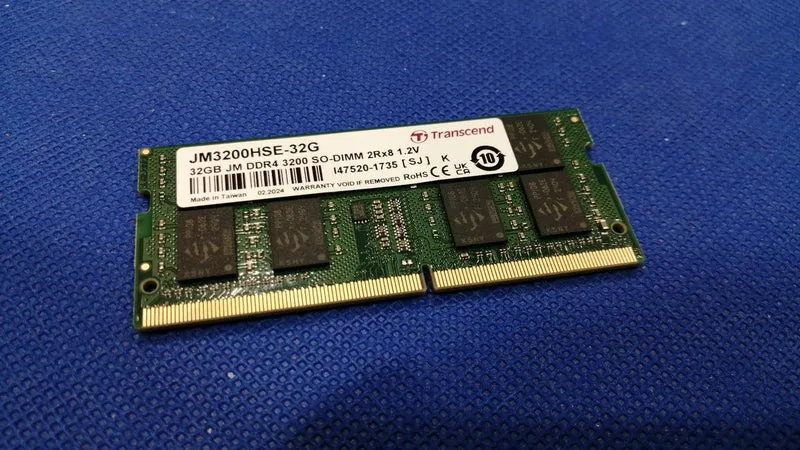 Mémoire TRANSCEND DDR4 JM3200HSE-32G