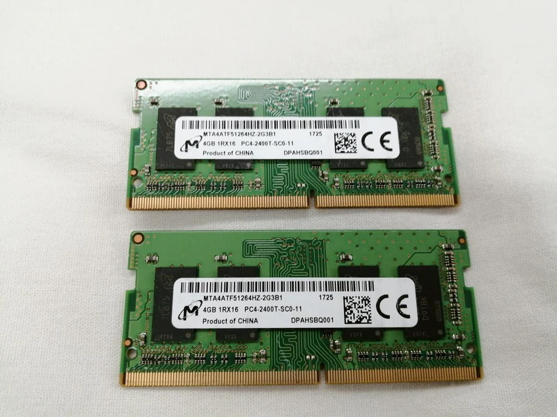 Mémoire MICRON pour ordinateurs portables : MTA4ATF51264HZ-2G3B1