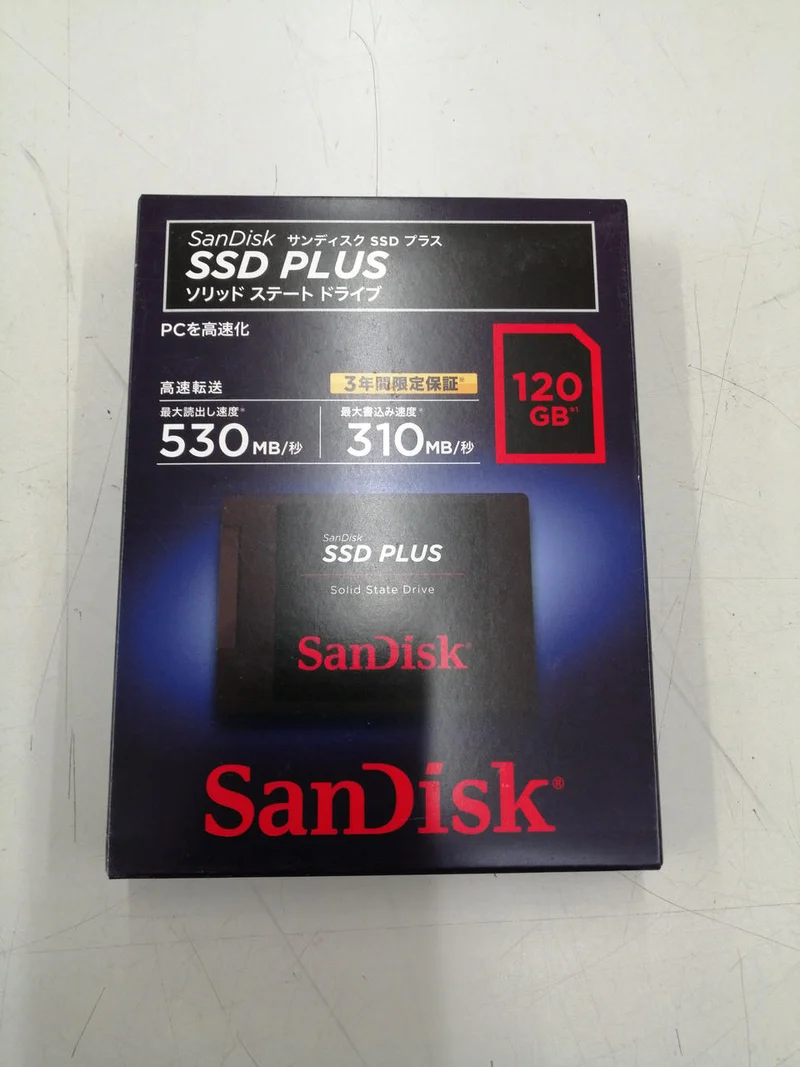 SSD SanDisk PLUS SDSSDA-120G-J27