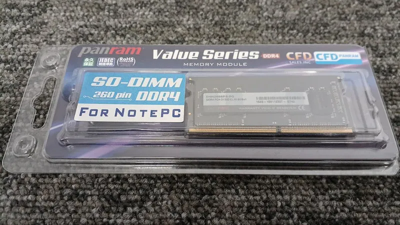 Mémoire PANRAM D4N2666PS-8G