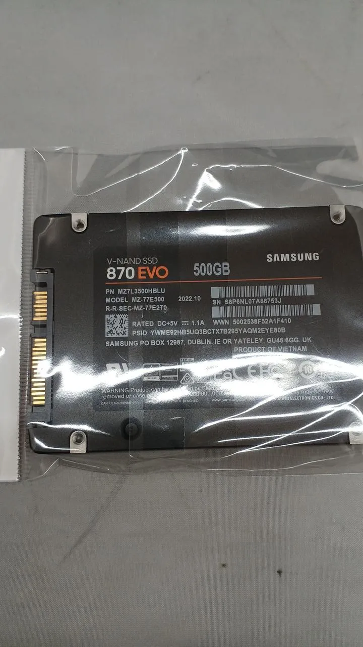 SSD SAMSUNG 2.5 pouces 500 Go MZ-77E500