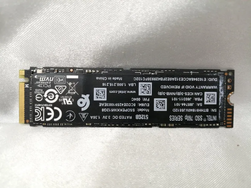 SSD Intel SSDPEKKW512G8XT