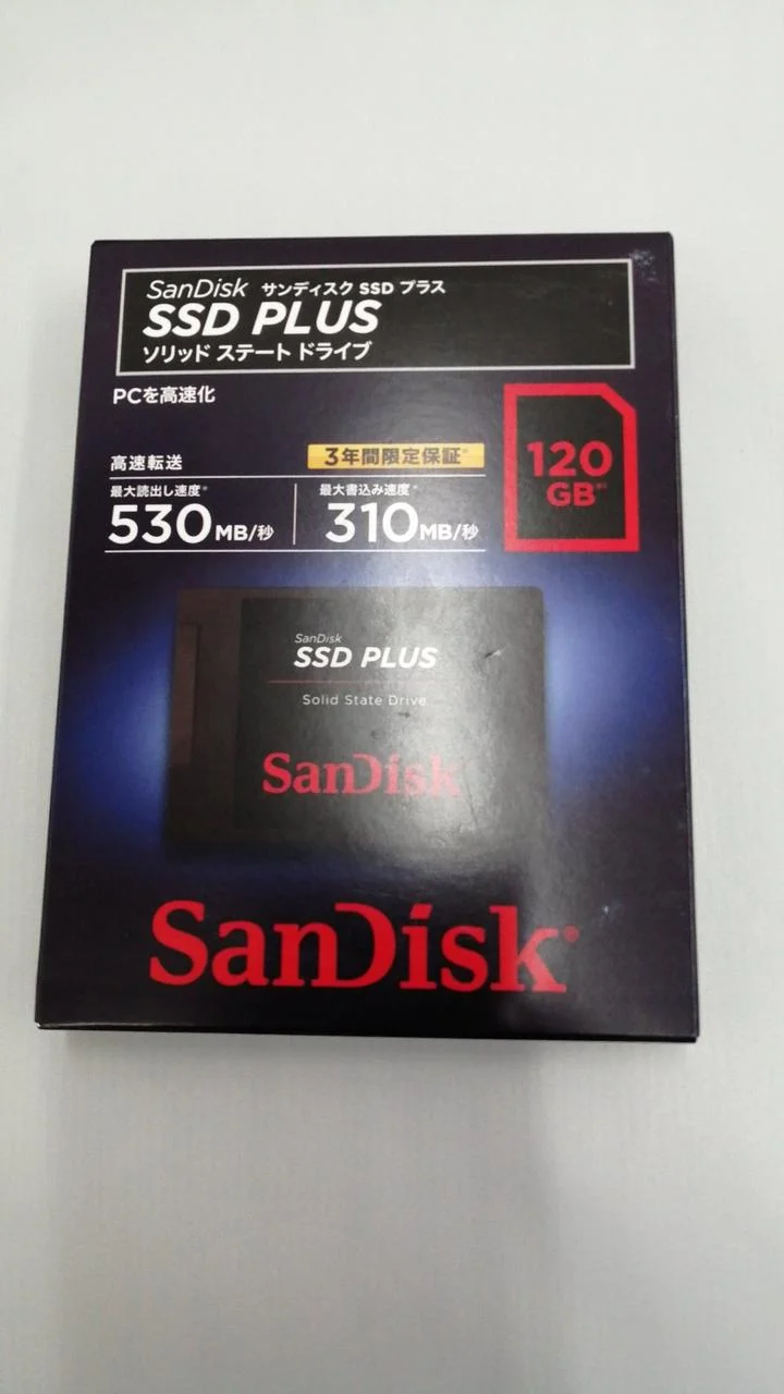 SSD SanDisk PLUS SDSSDA-120G-J27