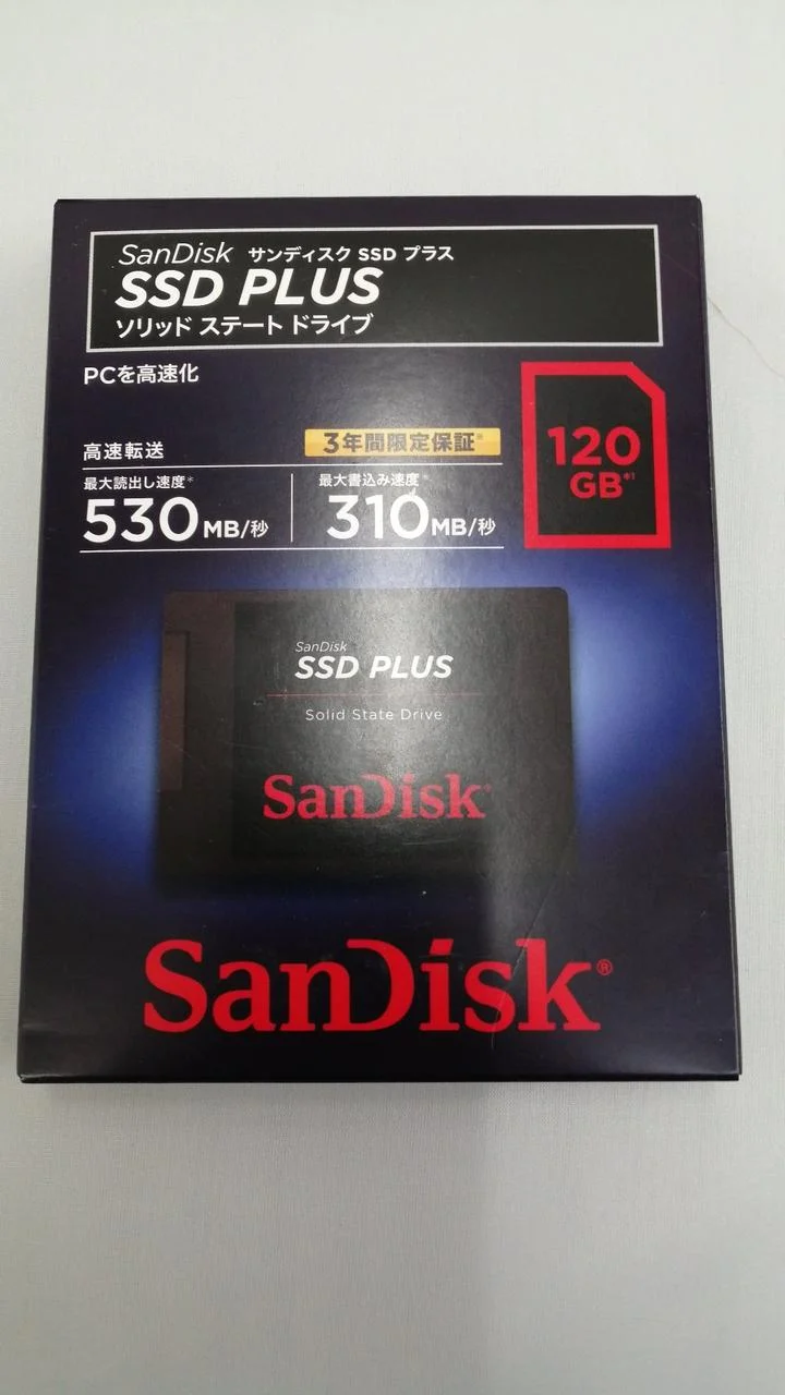 SSD SanDisk PLUS SDSSDA-120G-J27