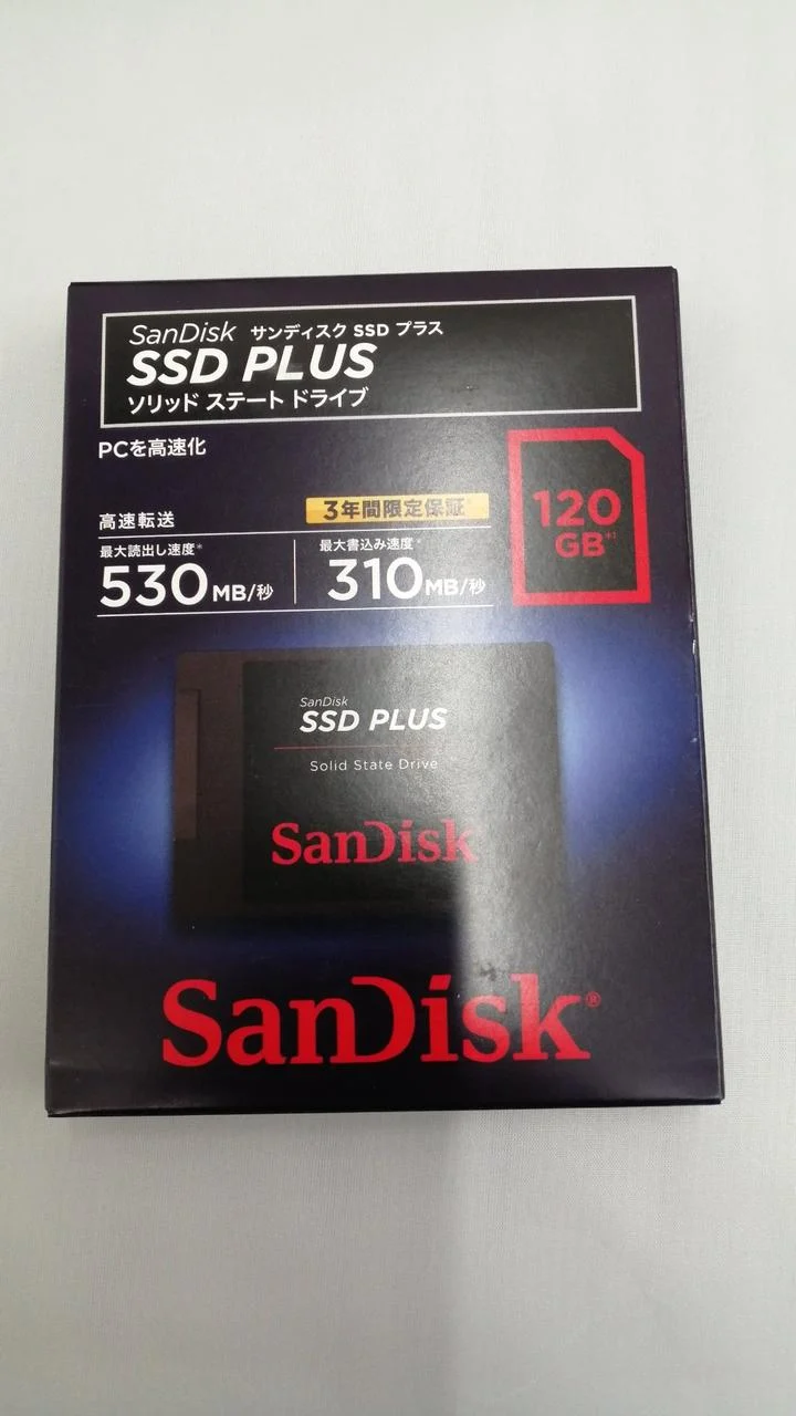 SSD SanDisk PLUS SDSSDA-120G-J27