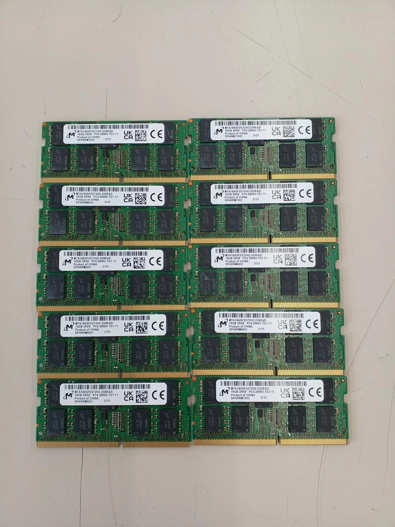 Kit de mémoire MICRON pour ordinateurs portables MTA18AFS2G72HZ-2G6E4ZI