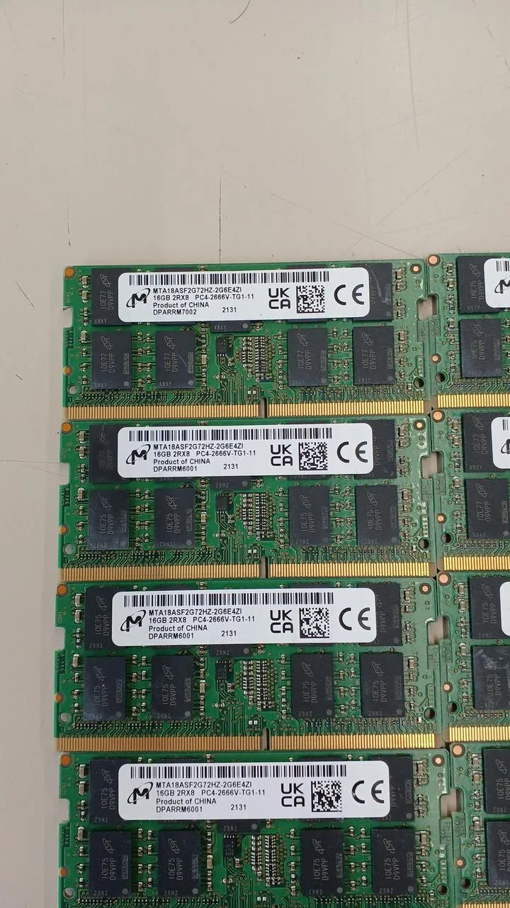 Kit de mémoire MICRON pour ordinateurs portables MTA18AFS2G72HZ-2G6E4ZI