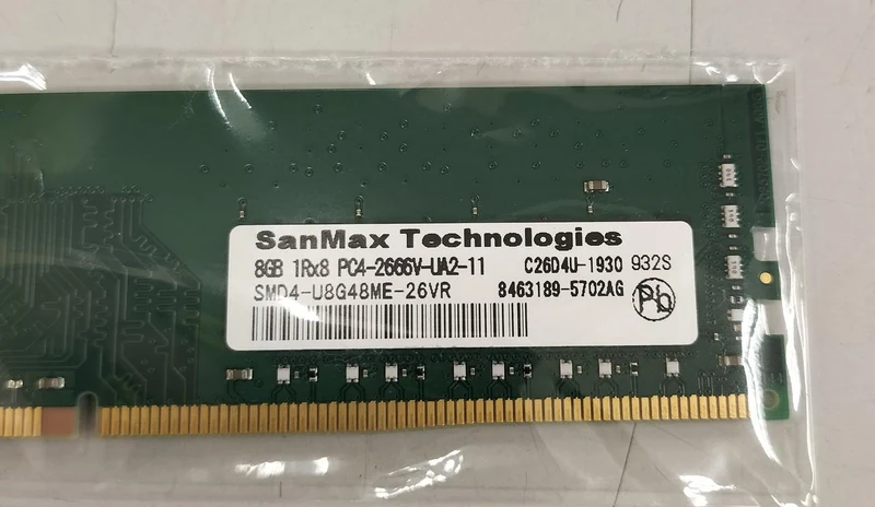 Mémoire SANMAX SMD4-U8G48ME-26VR