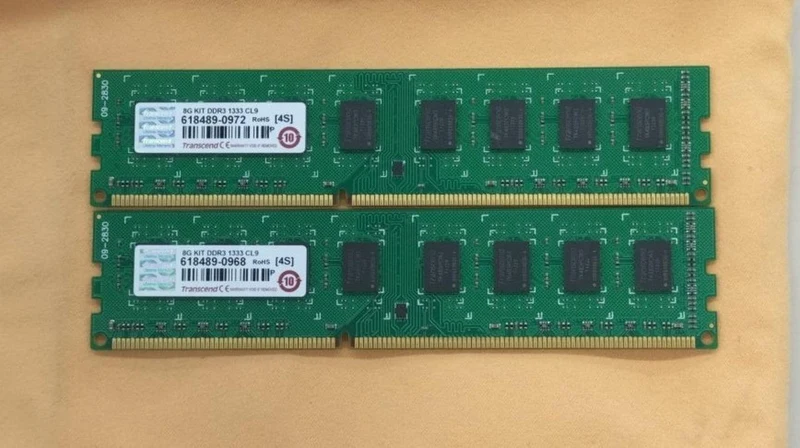 Mémoire TRANSCEND PC DDR3-1333 8 Go x2