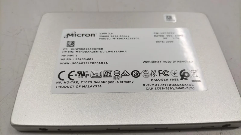SSD MICRON 256 Go MTFDDAK256TDL