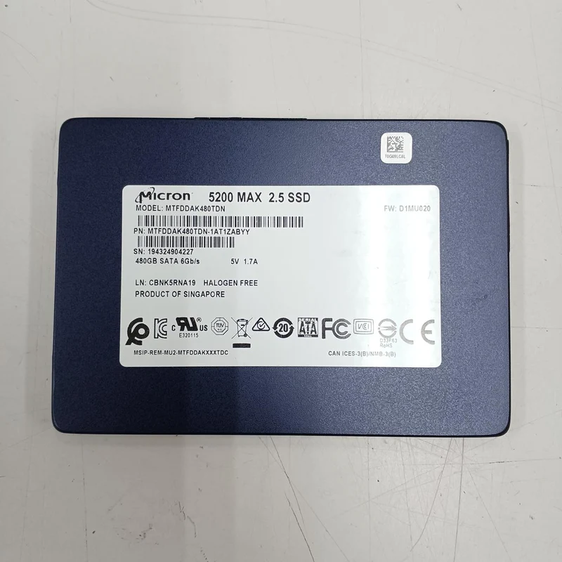 SSD MICRON MTFDDAK480TDN