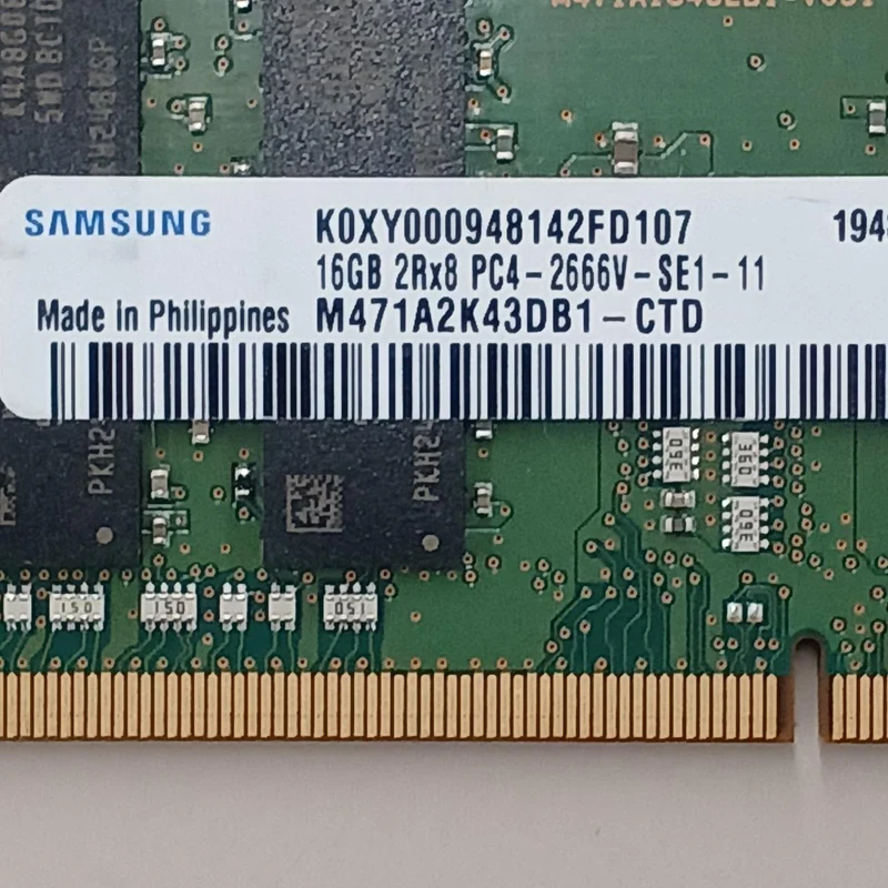 SAMSUNG DDR4 M471A2K43DB1-CTD
