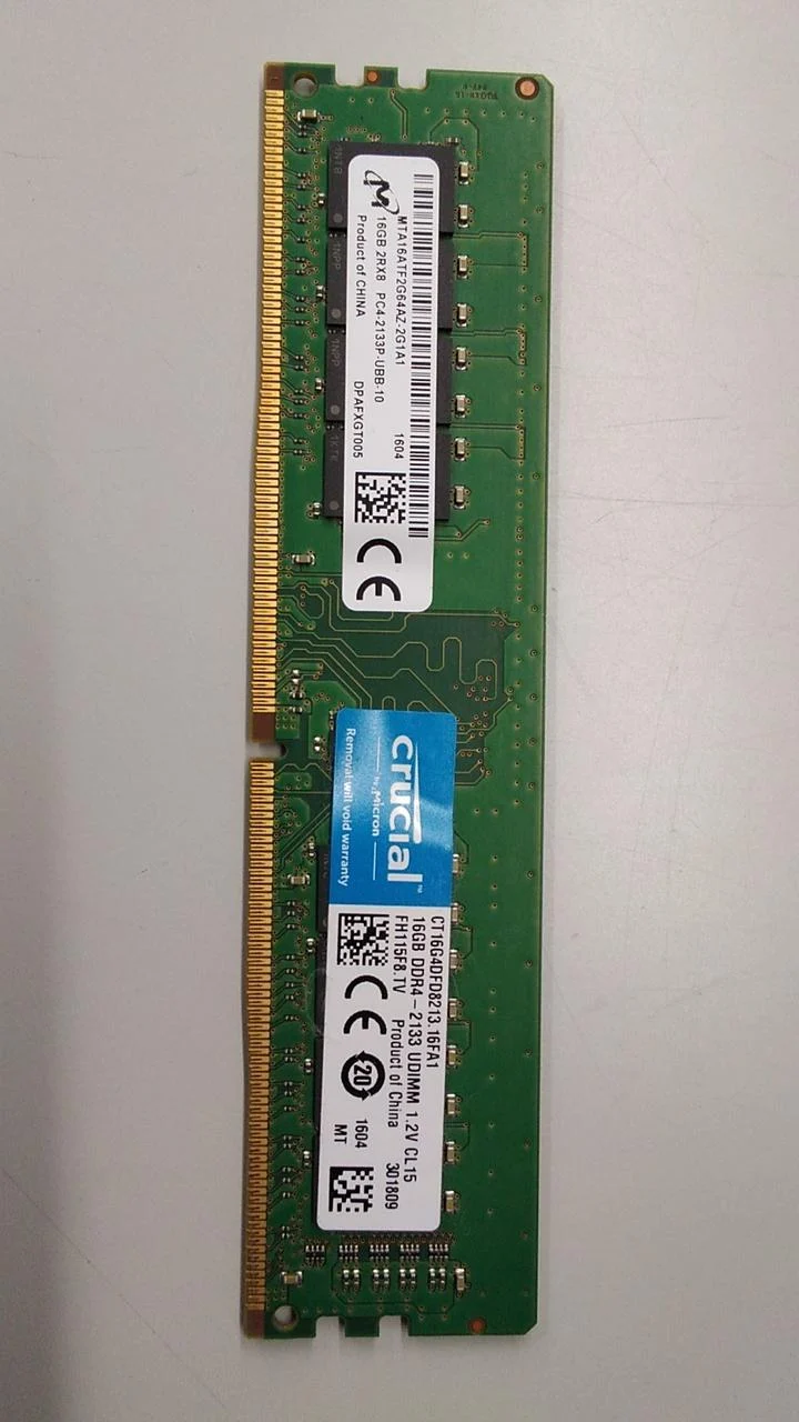 Mémoire CRUCIAL DDR4 PC-2133 16 Go