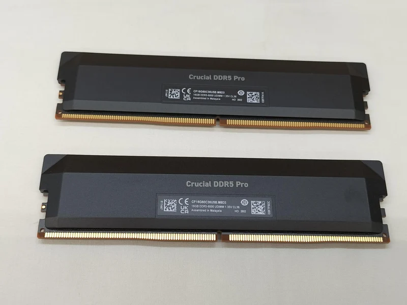 Mémoire CRUCIAL : DDR5 PRO CP16G60C36U5B