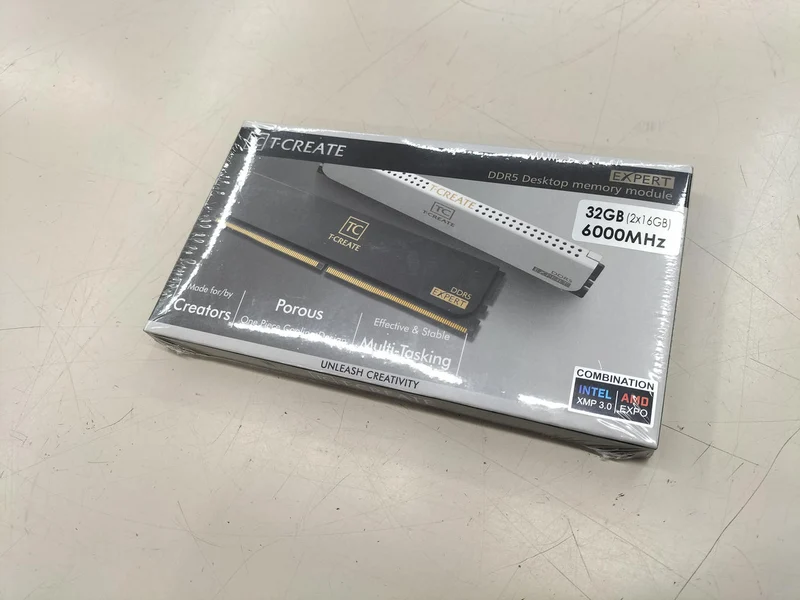 TEAMGROUP [Non ouvert] Mémoire DDR5 2×16 Go T-CREATE DDR5 32 Go 6000 MHz