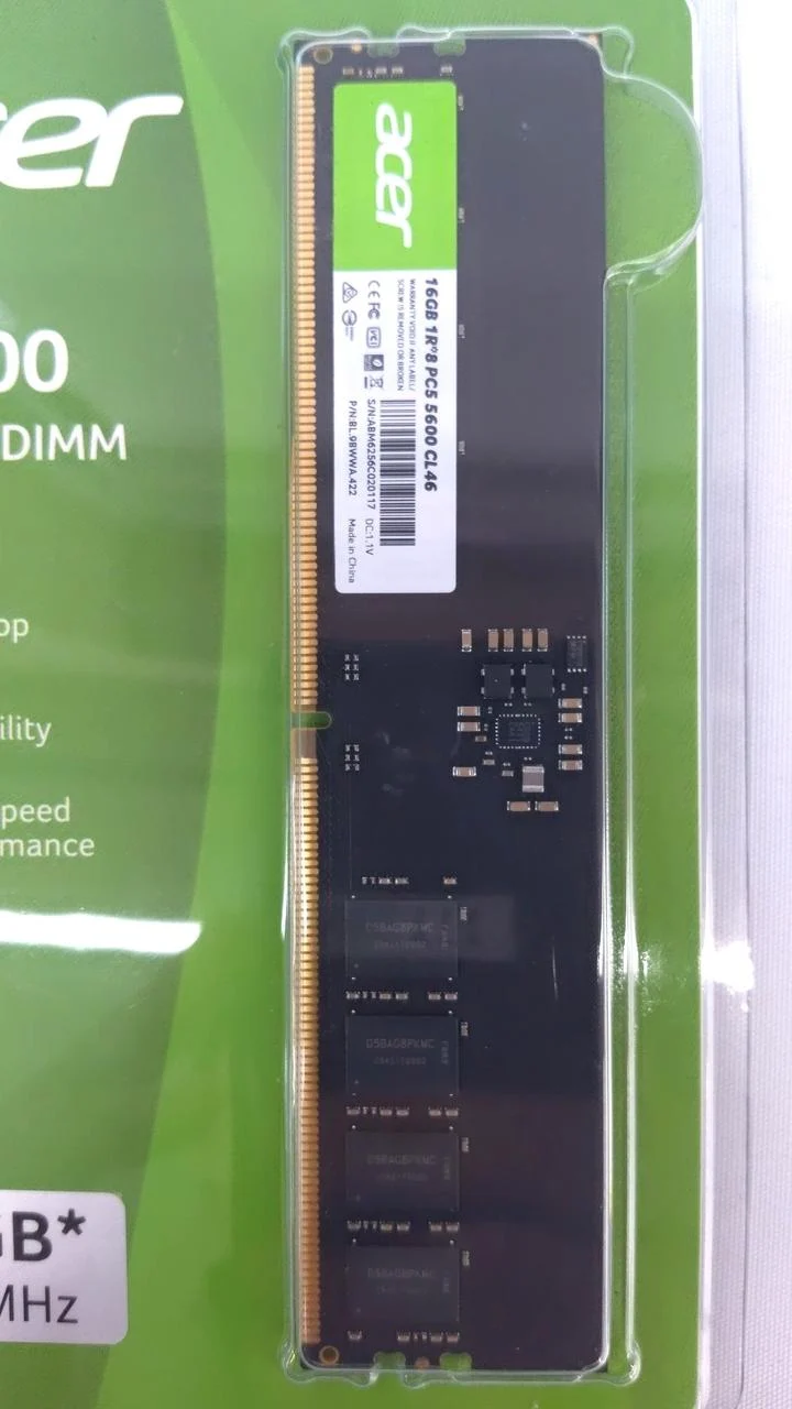 Mémoire PC ACER DDR5 U-DIMM