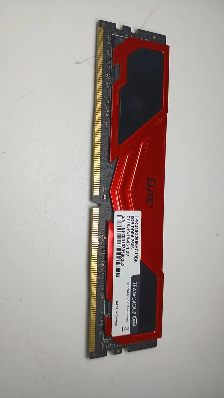 Mémoire TEAM TRPD48G2666HC19BK
