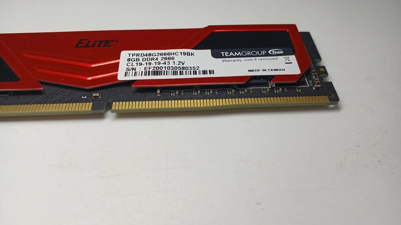 Mémoire TEAM TRPD48G2666HC19BK
