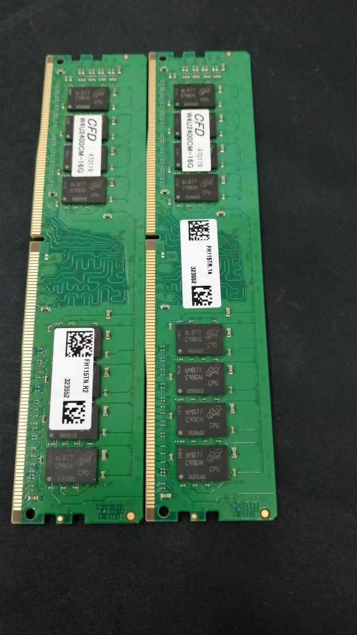 Mémoire CRUCIAL DDR4 16 Go x 2 barrettes CT16G4DFD824A. C16FBR1