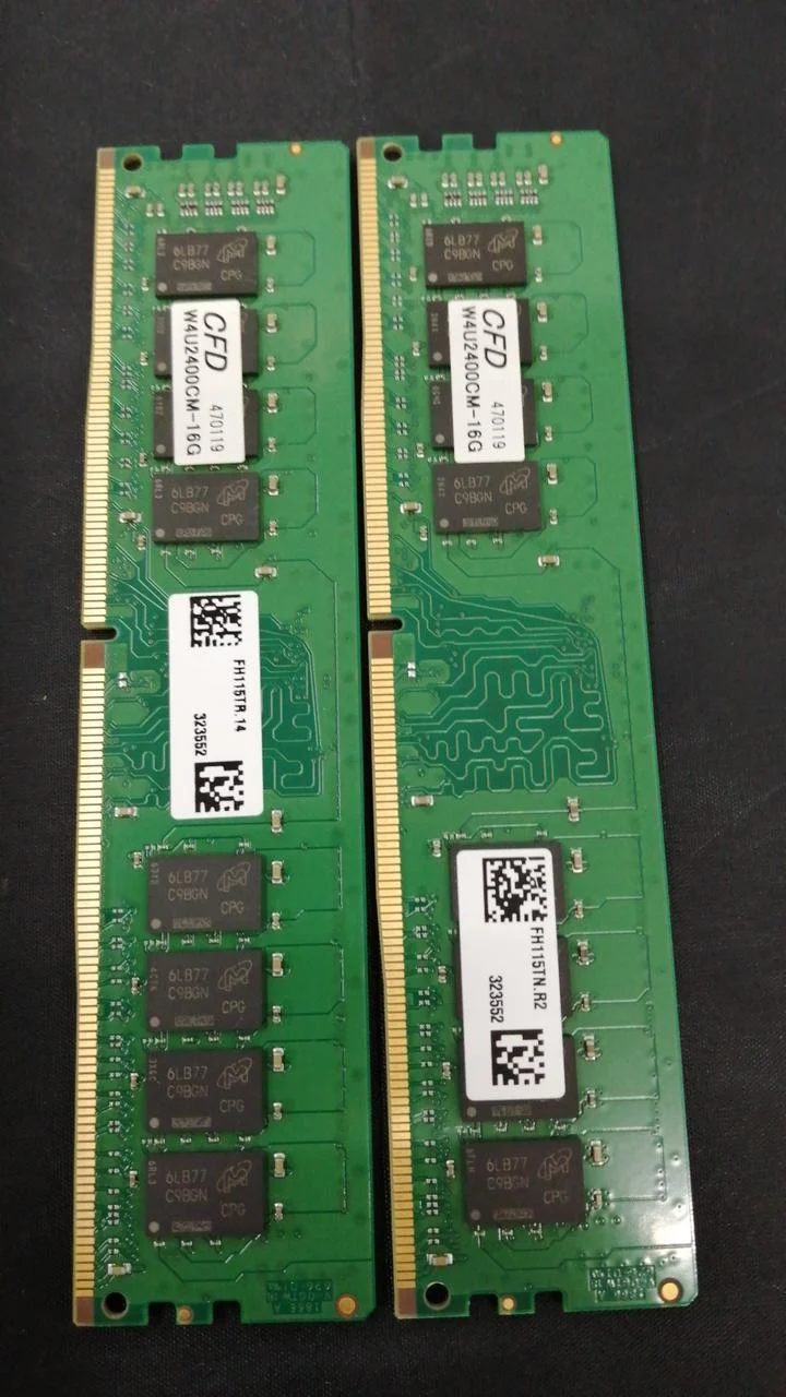 Mémoire CRUCIAL DDR4 16 Go x 2 barrettes CT16G4DFD824A. C16FBR1