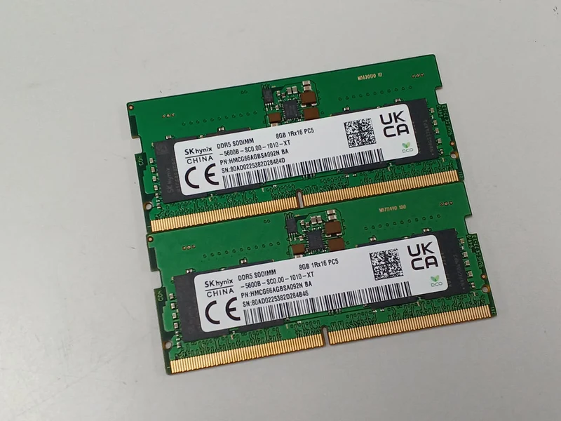 Mémoire pour ordinateur portable SAMSUNG DDR5 16 Go (2 x 8 Go)