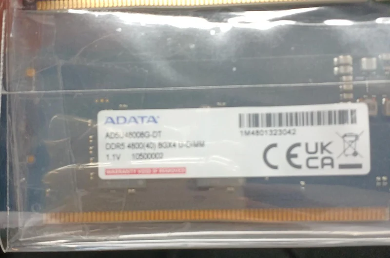 Mémoire de bureau ADATA AD5U48008G-DT 8 Go x2