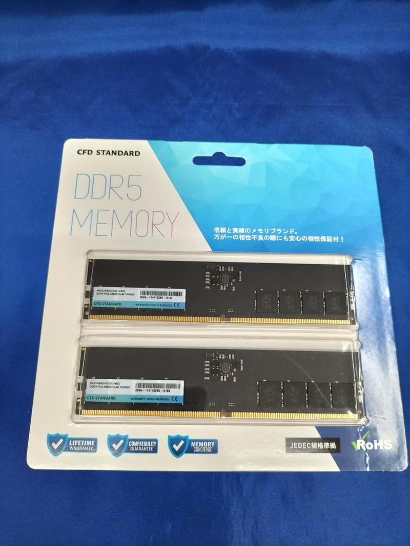 Mémoire pour PC de bureau CFD STANDARD W5U5600CS-16G