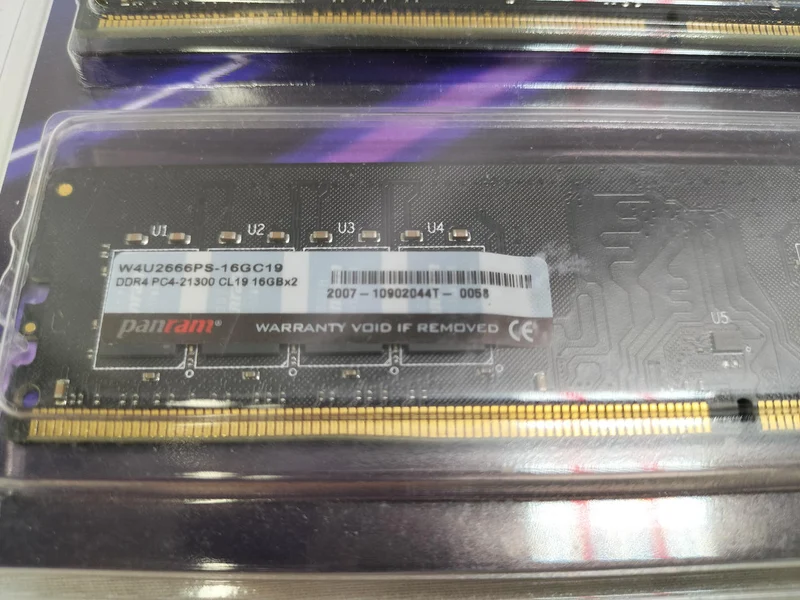 Mémoire PANRAM W4U2666PS-8GC19