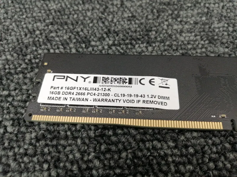 Mémoire PNY : DDR4 16 Go 2666 MHz