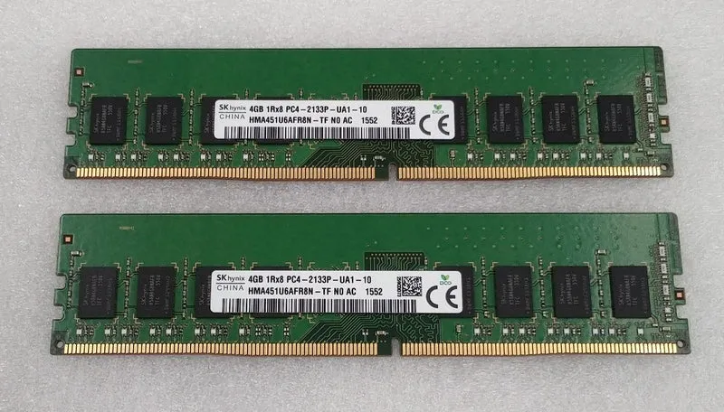 Mémoire SK HYNIX DDR4 4 Go × 2 PC4-2133P