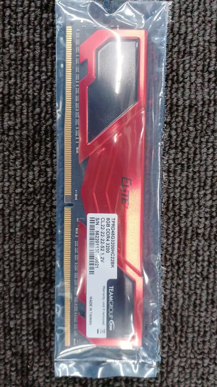 Mémoire de bureau TEAM DDR4 TPRD48G3200H22BK