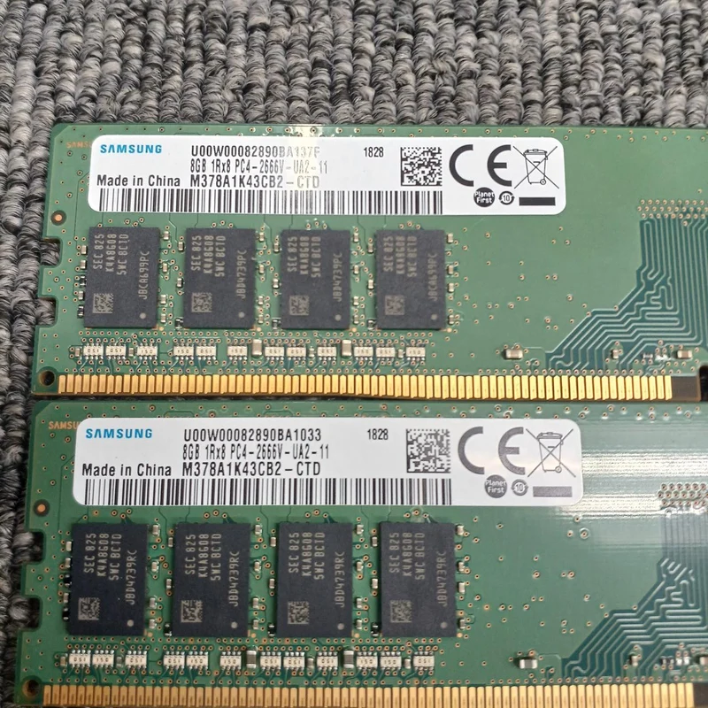 Mémoire Samsung DDR4 M378A1K43CB2-CTD
