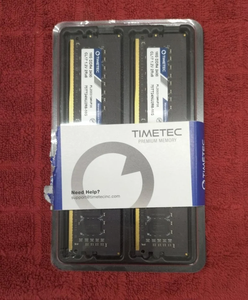 Mémoire TIMETEC pour PC de bureau DDR4 2400