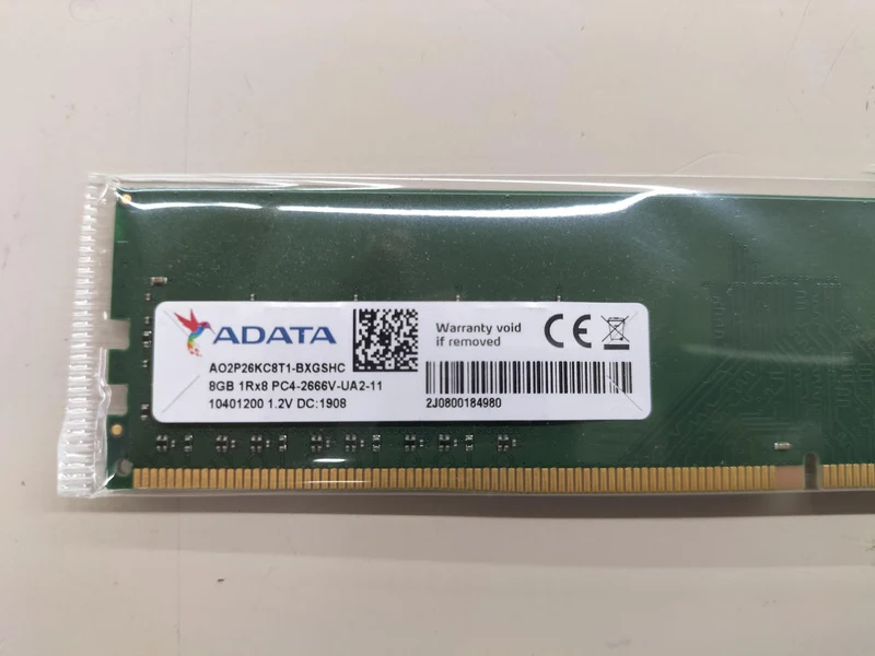 Mémoire PC ADATA PC4-2666V 8 Go