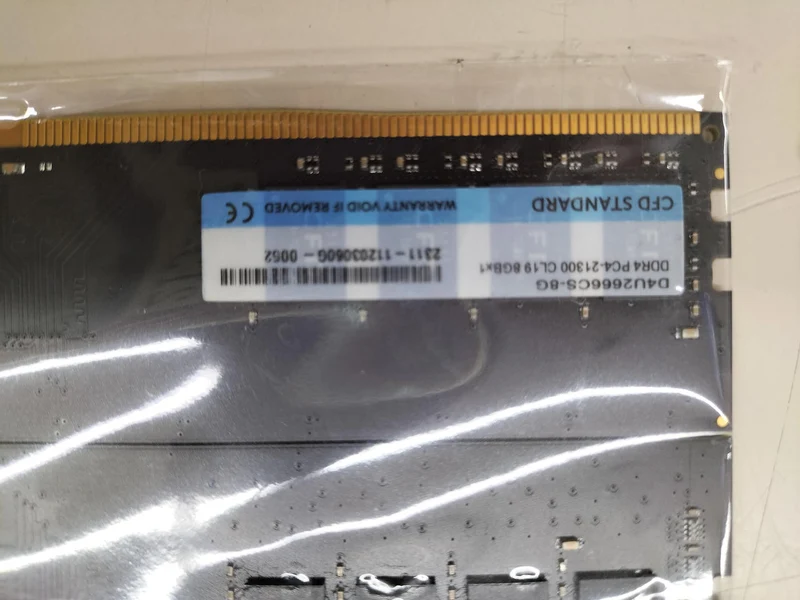 Mémoire CFD Sales : DDR4 2666 8 Go × 2