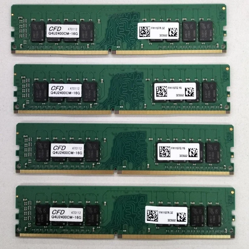 Mémoire CRUCIAL : 16 Go x 4 CT16G4DFD824A. C16FBR1