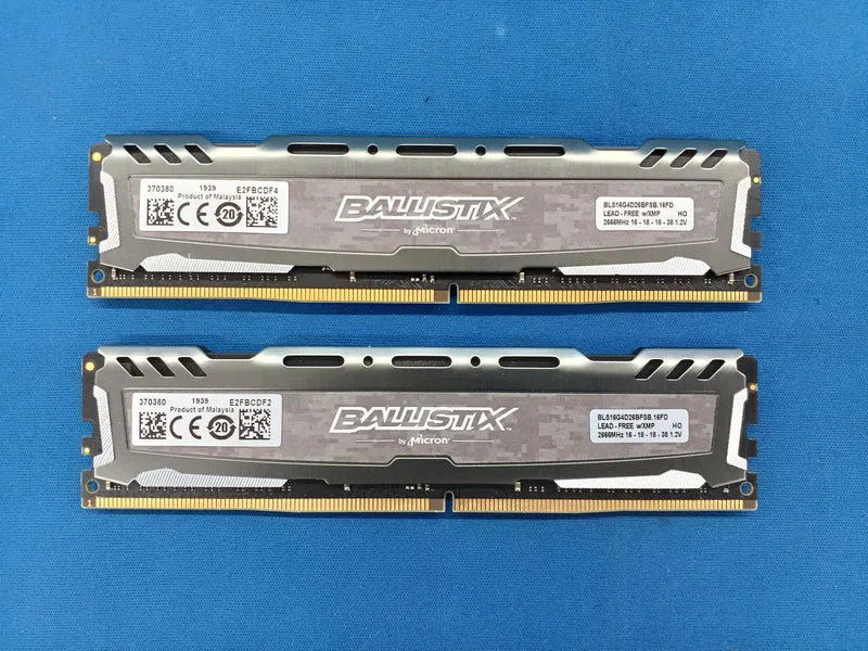 MICRON DDR4 PC4-21300 16 Go × 2 disques BLS16G4D26BFSB.16FD