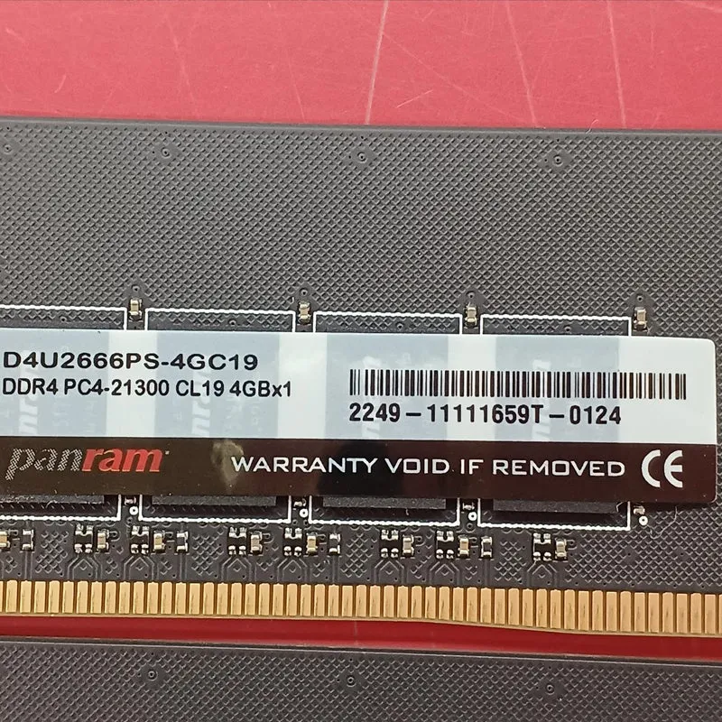 Kit de 2 disques de mémoire PANRAM pour ordinateur de bureau D4U2666PS-4GC19