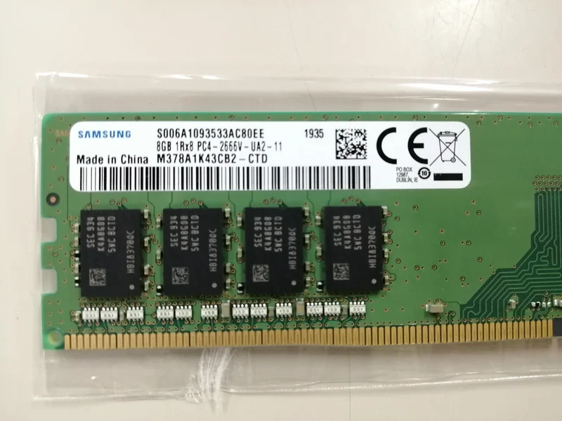 Mémoire Samsung DDR4 M378A1K43CB2-CTD