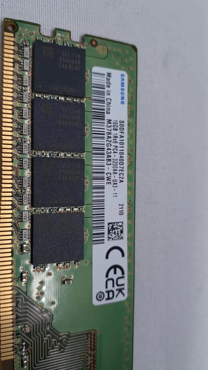 Mémoire SAMSUNG DDR4 PC4-3200